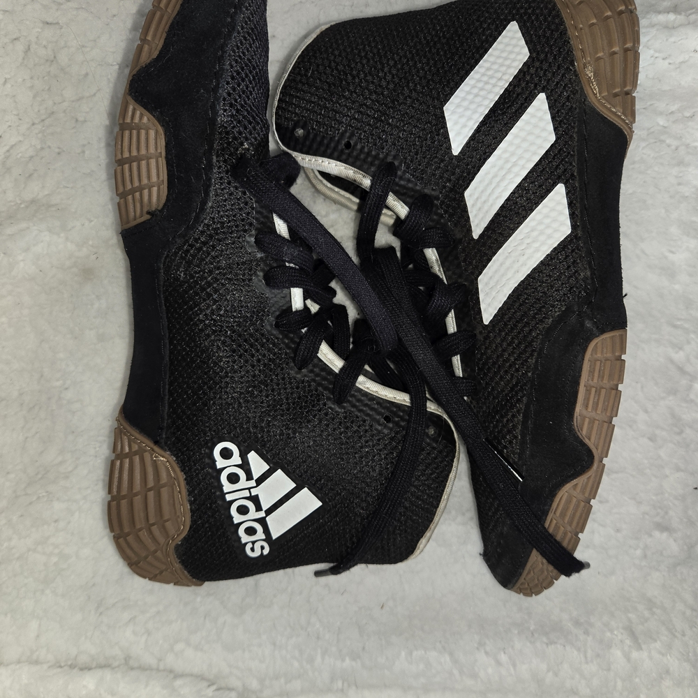 Adidas Black and White Wrestling Shoes